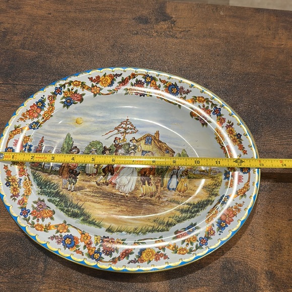 Daher oval tin plate - Picture 3 of 4